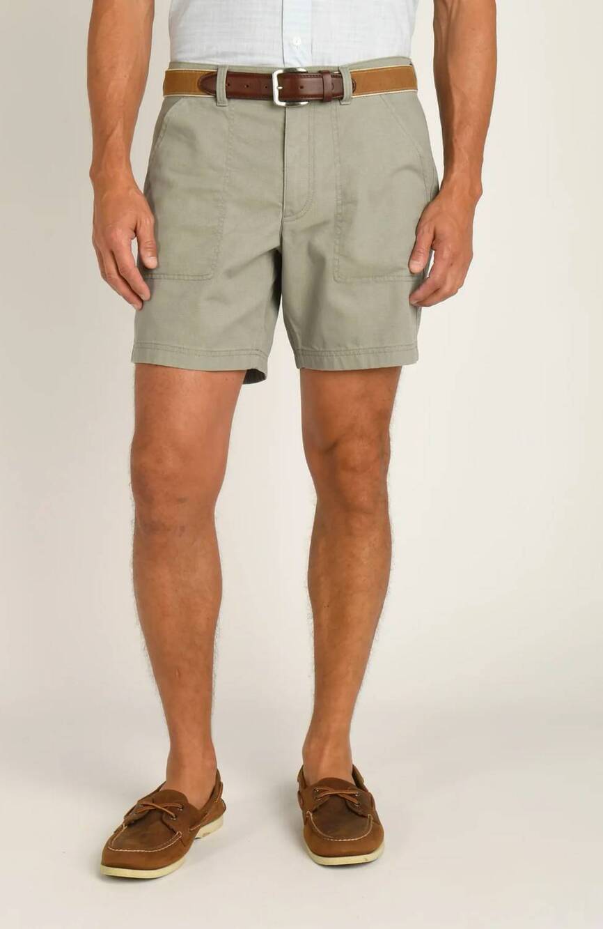 NEW DUCK HEAD field canvas camp short in shadow green